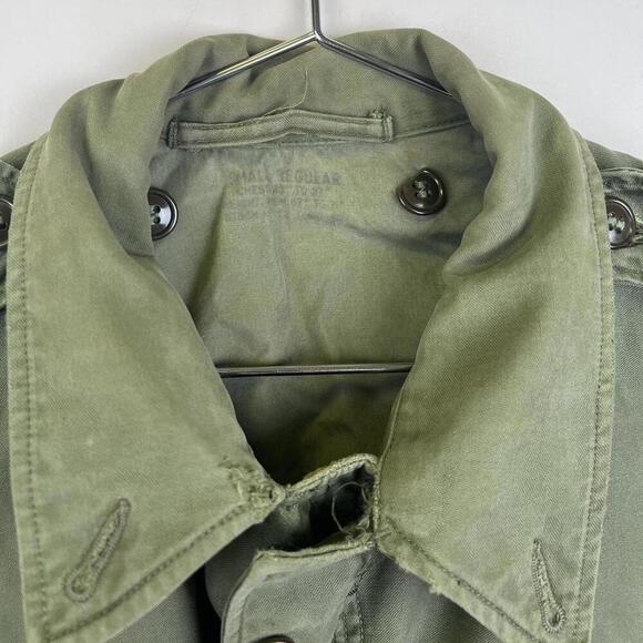 80s Vintage Military Utility M-1951 Field Jacket Mens US Army - Picture 7 of 8